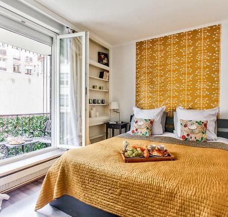 Charming 1Br Apartment With Terrace Le Marais Paris Center Eksteriør bilde