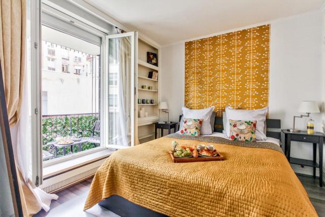 Charming 1Br Apartment With Terrace Le Marais Paris Center Eksteriør bilde