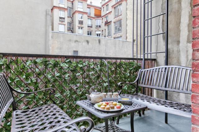 Charming 1Br Apartment With Terrace Le Marais Paris Center Eksteriør bilde
